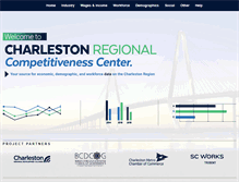 Tablet Screenshot of charlestonregionaldata.com